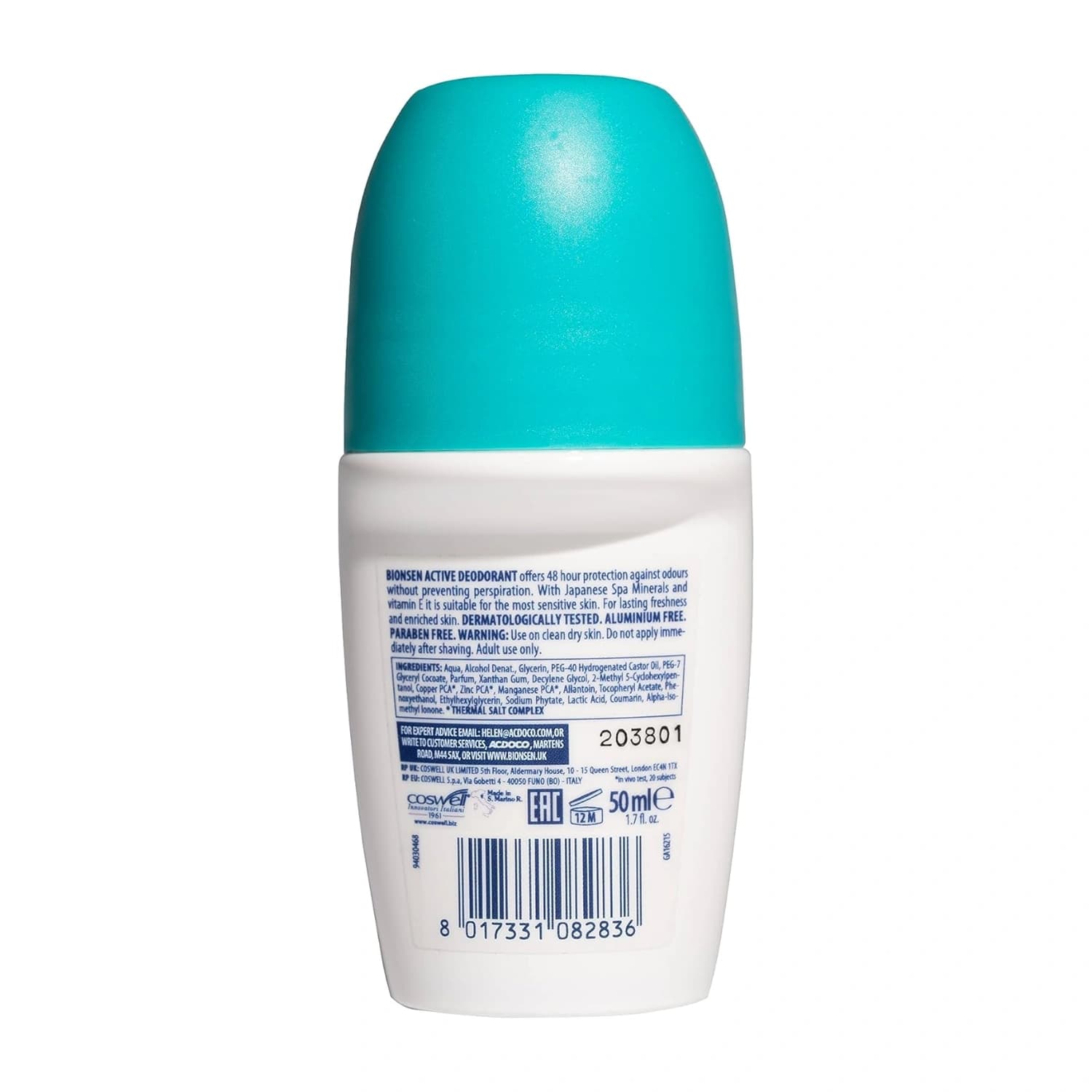 Bionsen Mineral Active Roll On 50ml