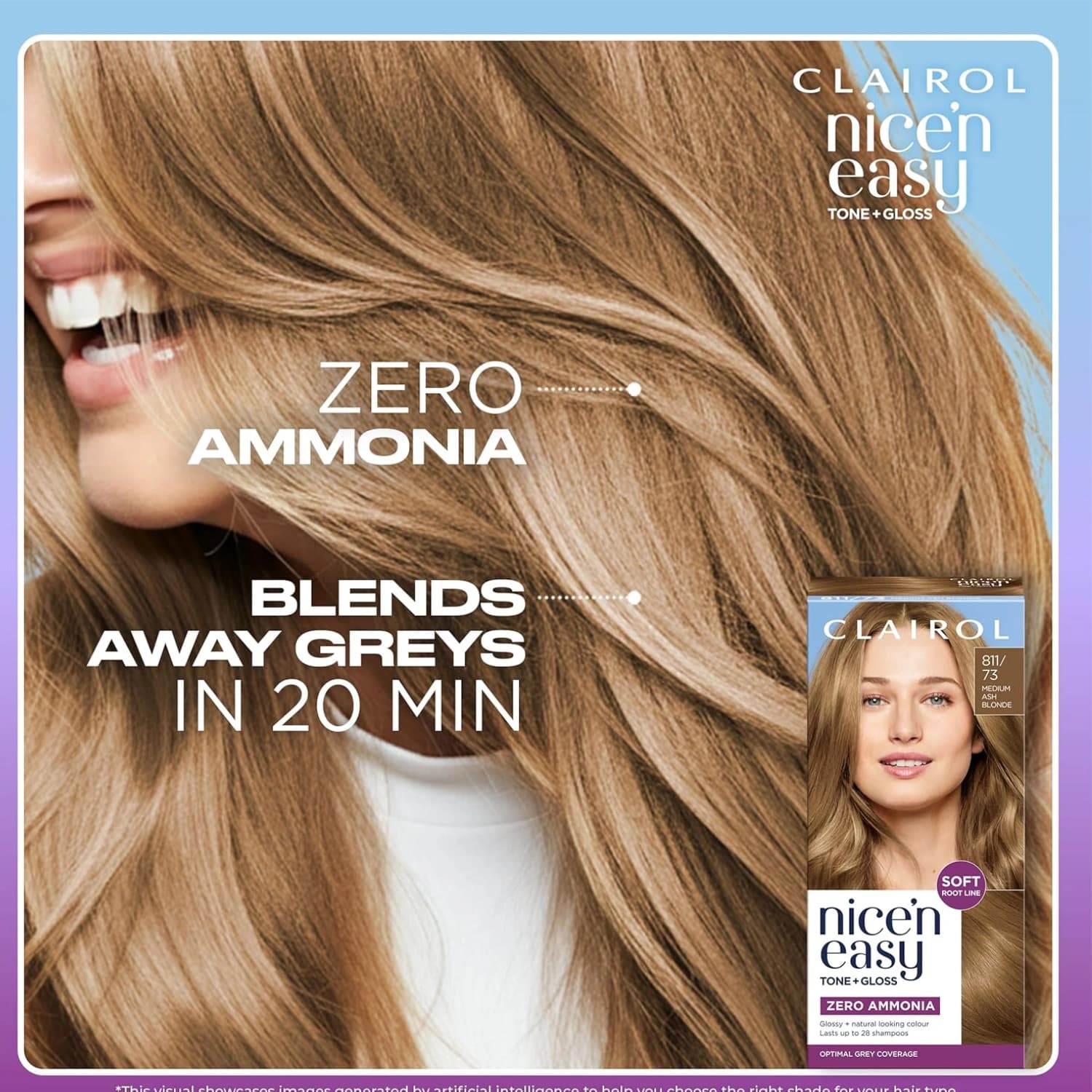 Clairol Nice'n Easy Tone+Gloss Semi Permanent Hair Dye