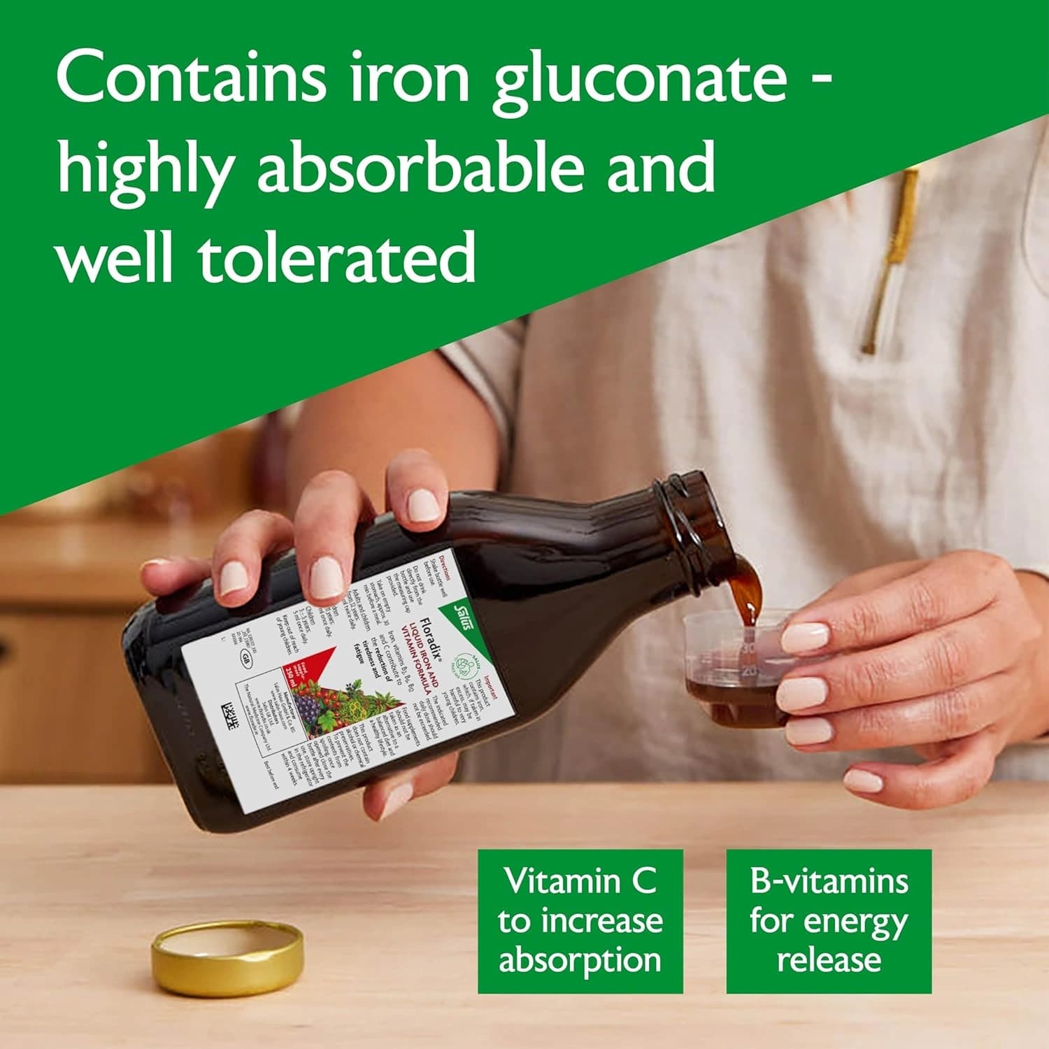 Floradix Floravital Liquid Iron & Vitamin Formula 250ml