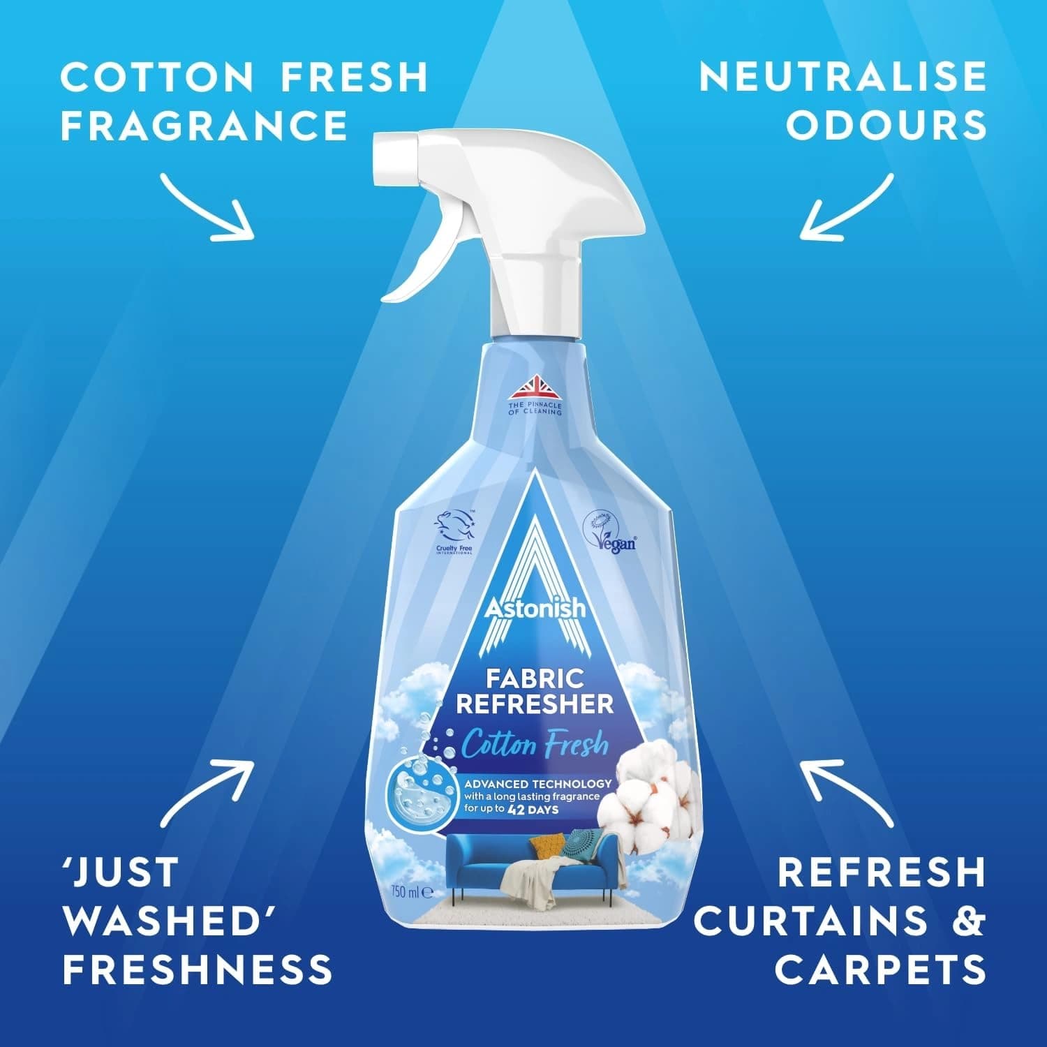 Astonish Fabric Refresher Spray 750ml