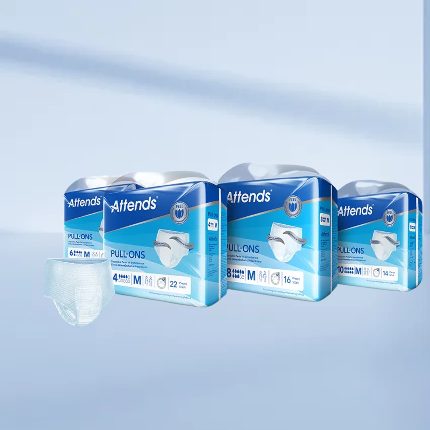Attends Pull-Ons Soft And Discreet Disposable Pants