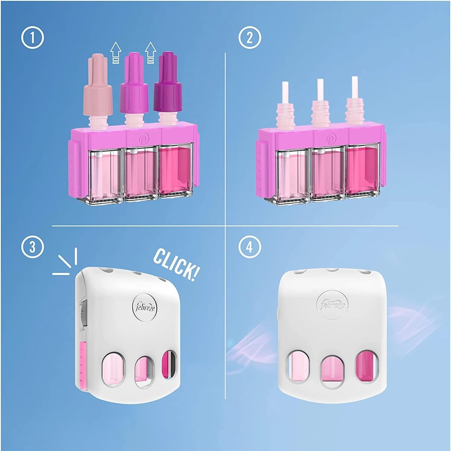 Febreze 3Volution Air Freshener Plug-in Diffuser Device