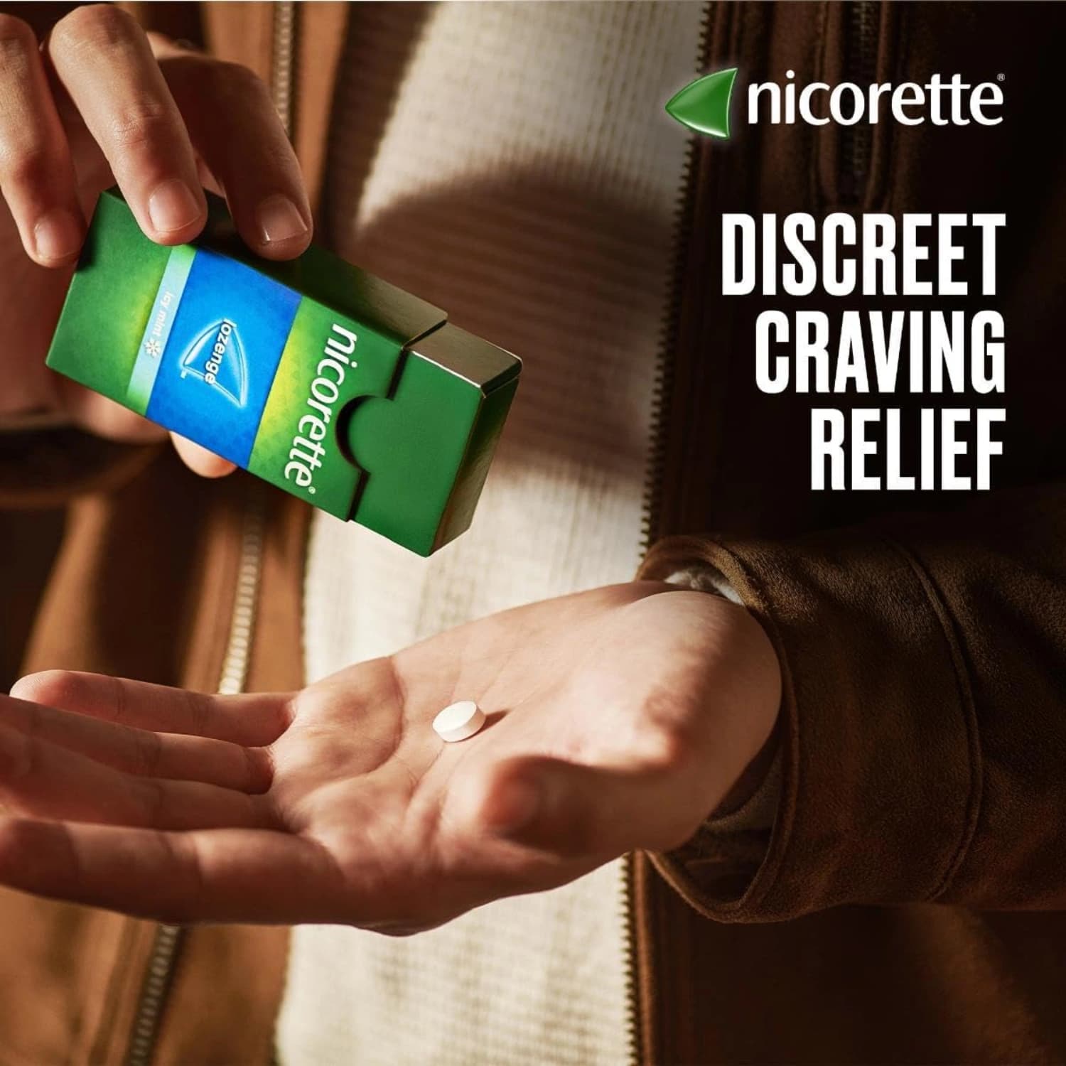 Nicorette Cools Lozenge Icy Mint flavour- 80 lozenges