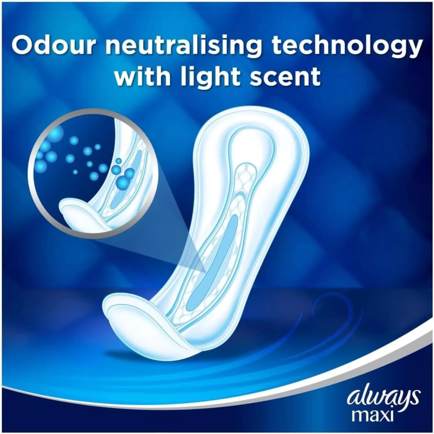 Always Sanitary Towels Maxi Night 9 Pads per pack
