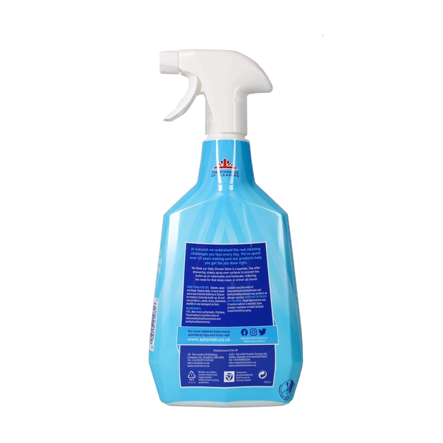 Astonish Daily Shower Shine White Lilies Spray 750ml