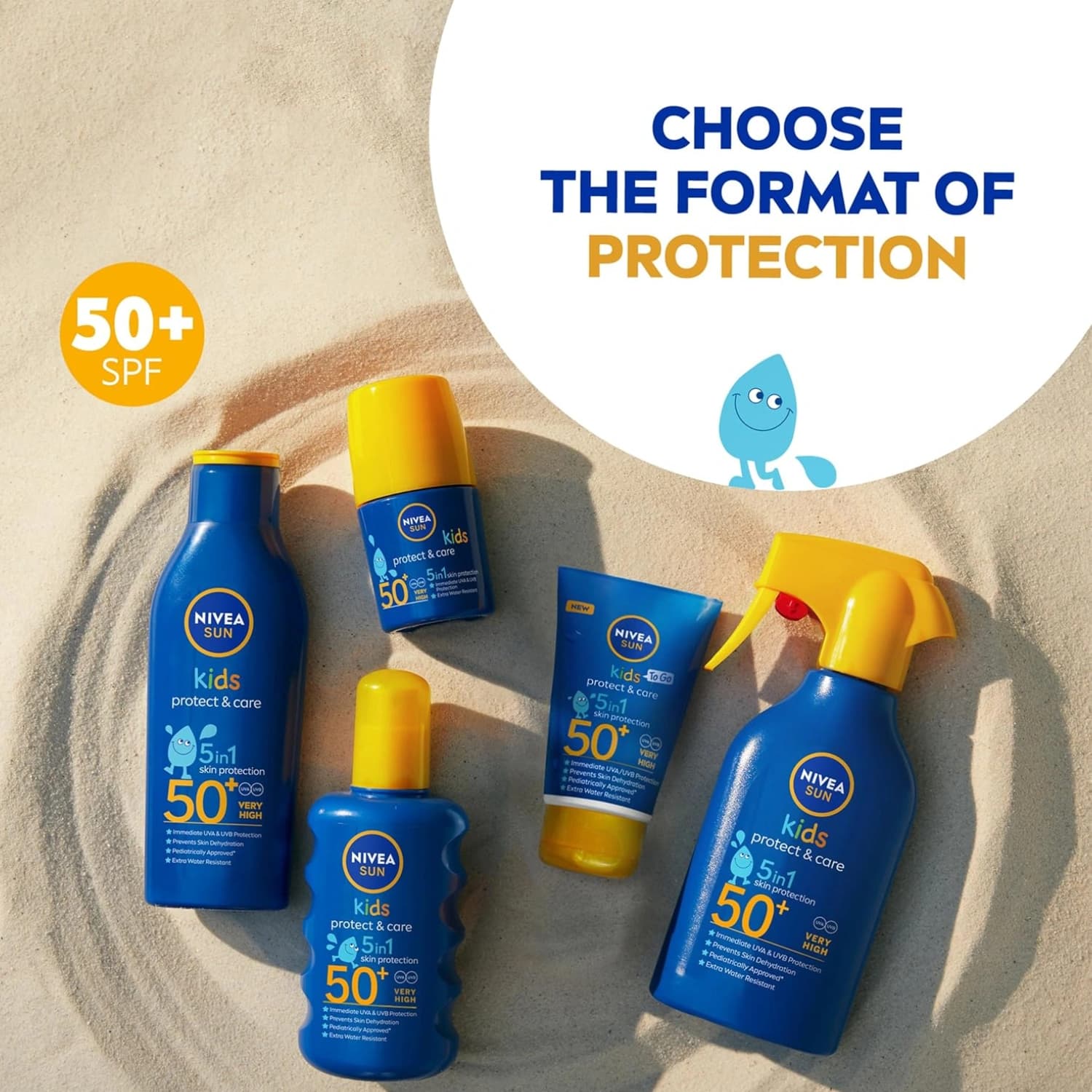 Nivea Sun Kids Protect & Care SPF 50+ Lotion 50ml
