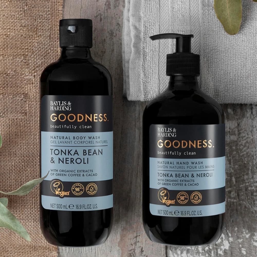 Baylis & Harding Goodness Tonka Bean & Neroli Body Wash 500ml