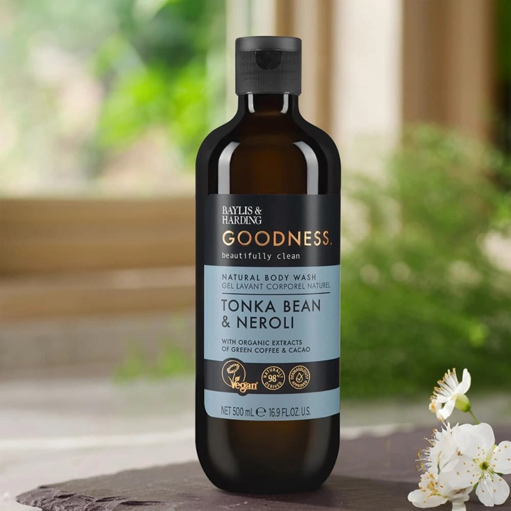Baylis & Harding Goodness Tonka Bean & Neroli Body Wash 500ml