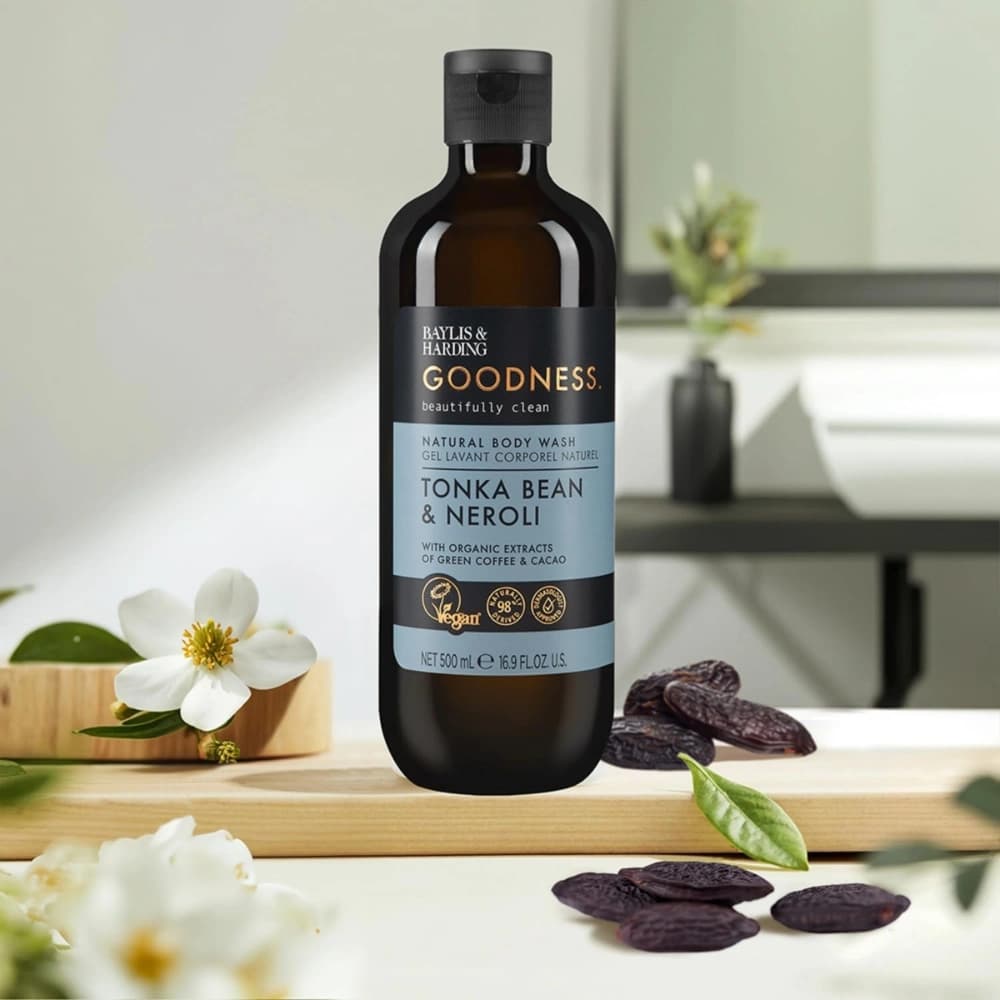 Baylis & Harding Goodness Tonka Bean & Neroli Body Wash 500ml
