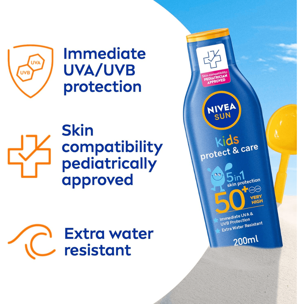 Nivea Sun Kids Protect & Care Lotion SPF50+ 200ml