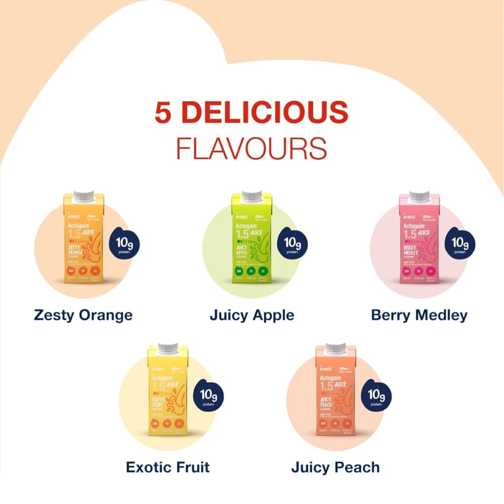Aymes Actagain 1.5 Juce Zesty Orange 200ml
