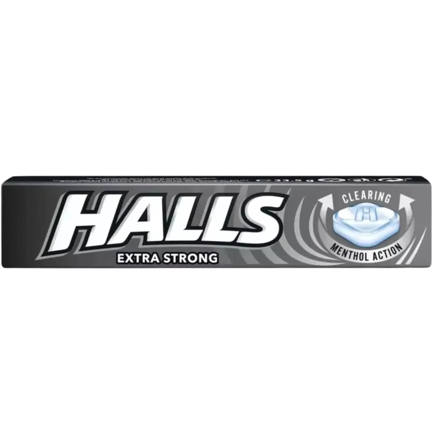 Halls Extra Strong Original Menthol Flavour Vapour Action Sweets - Pack of 10