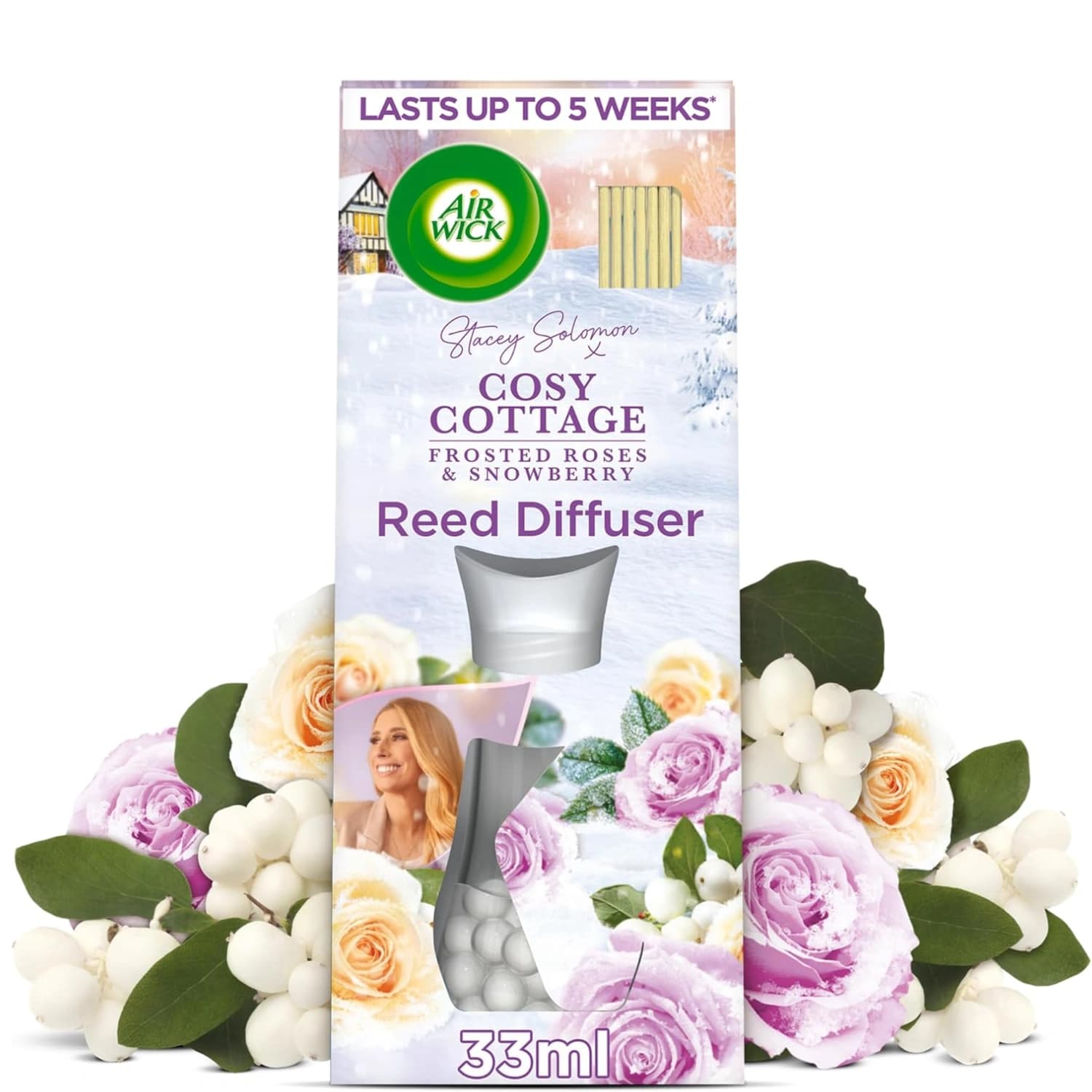 Air Wick Essential Oils Reed Diffuser Cosy Cottage 33ml