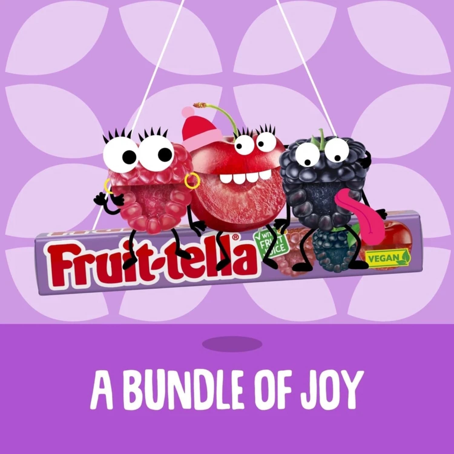 Fruitella Berries & Cherries Stick 41g - Pack of 10
