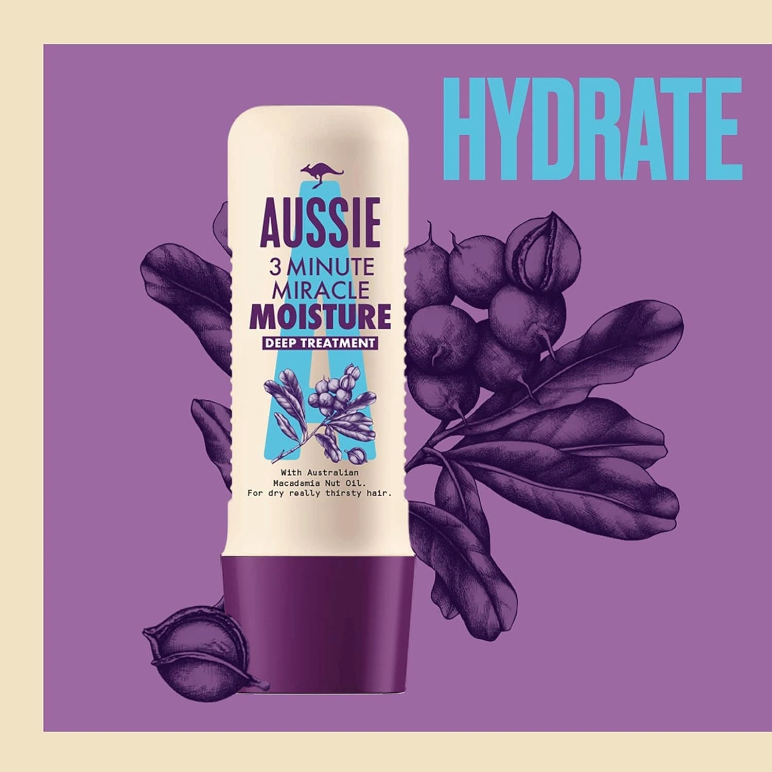 Aussie 3 Minute Miracle Moisture Deep Treatment 250ml