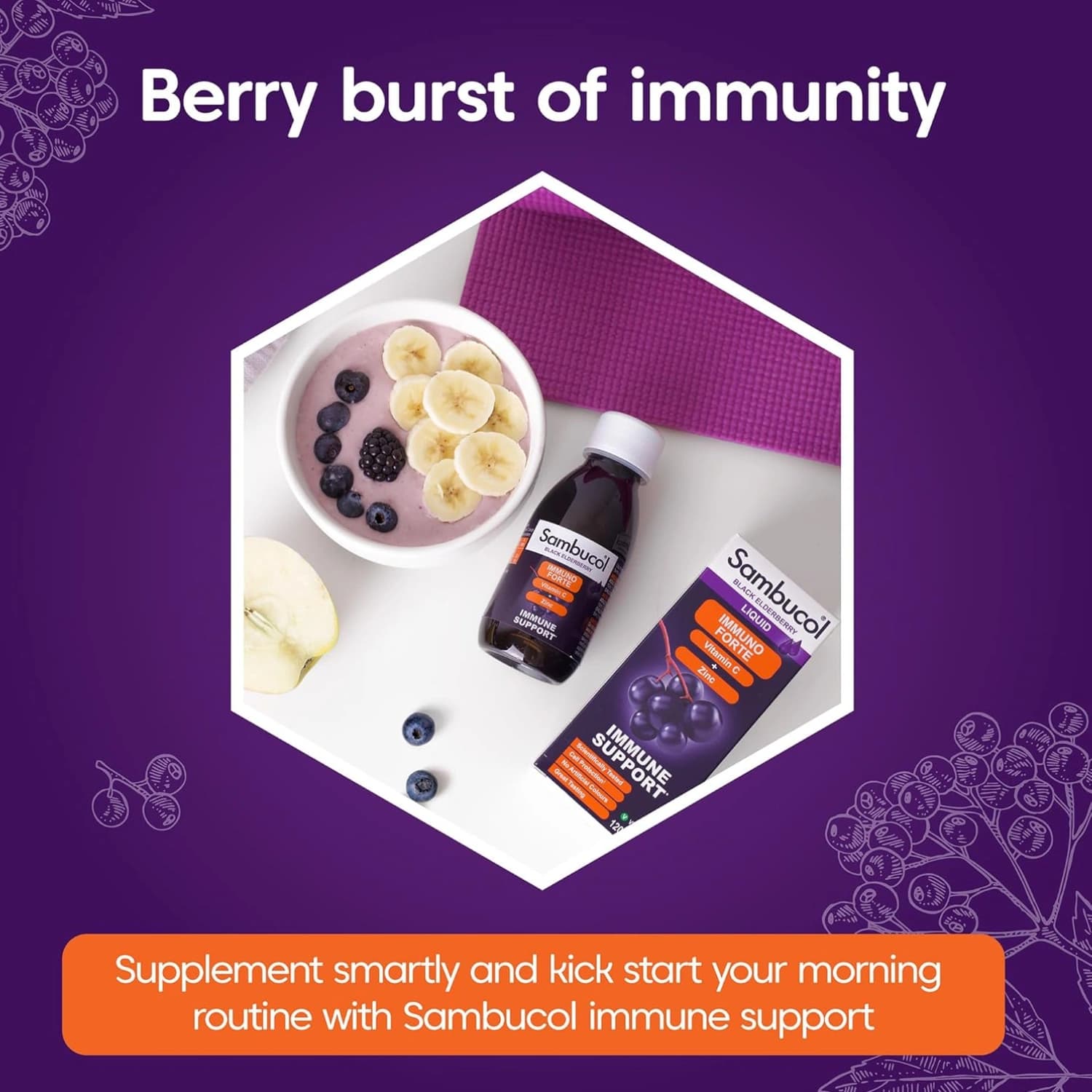 Sambucol Immune Elderberry Extract Liquid 120ml
