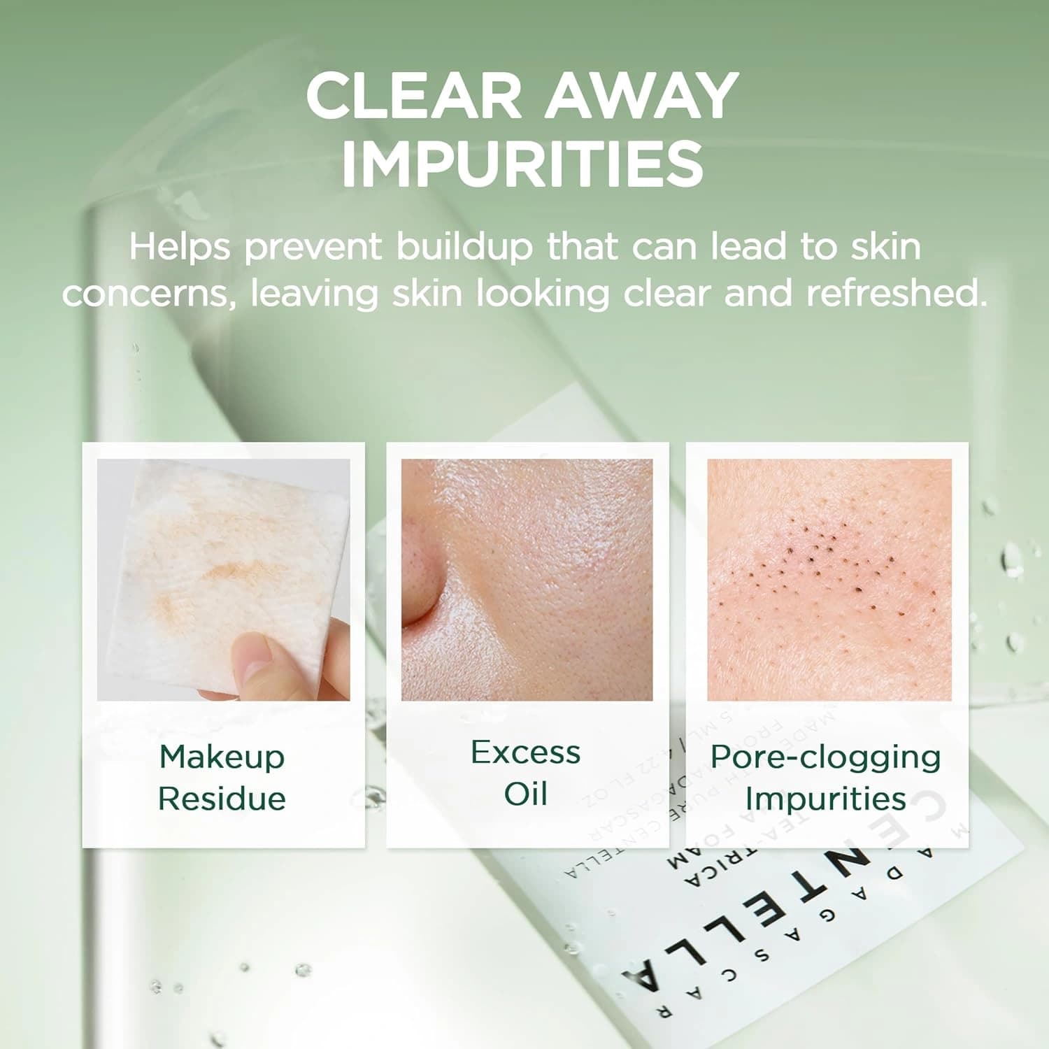 Skin1004 Madagascar Centella Tea-Trica BHA Foam 125ml