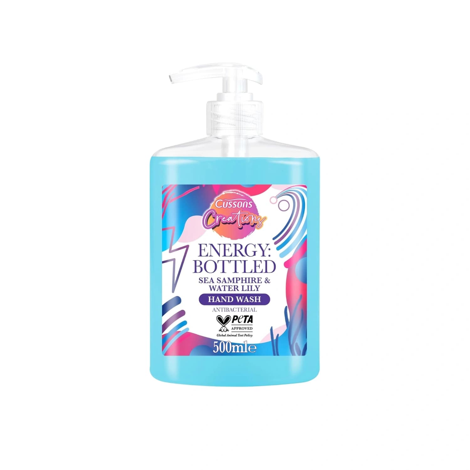 Cussons Sea Samphire and Water Lily Antibacterial Hand Wash 500ml