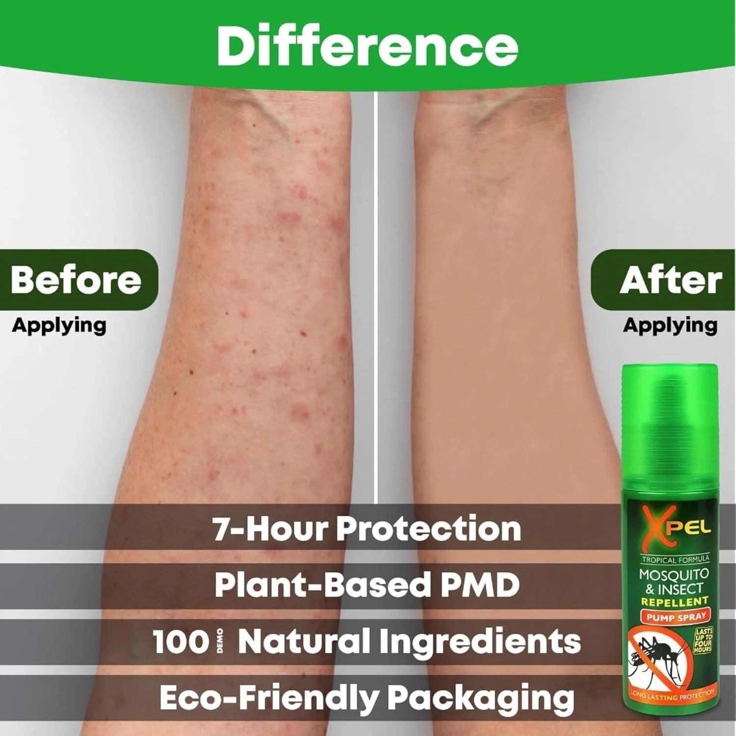 Xpel Mosquito & Insect Repellent Pump Spray 120ml
