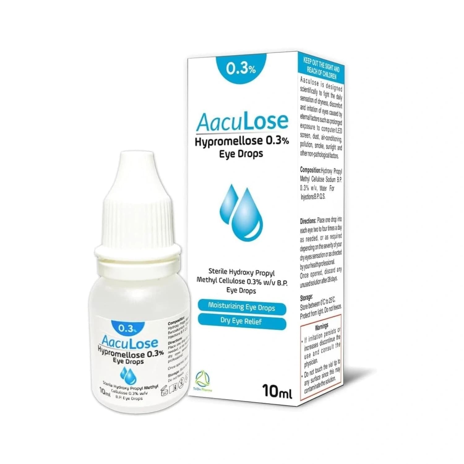 AacuLose Hypromellose 0.3% Eye Drops 10ml
