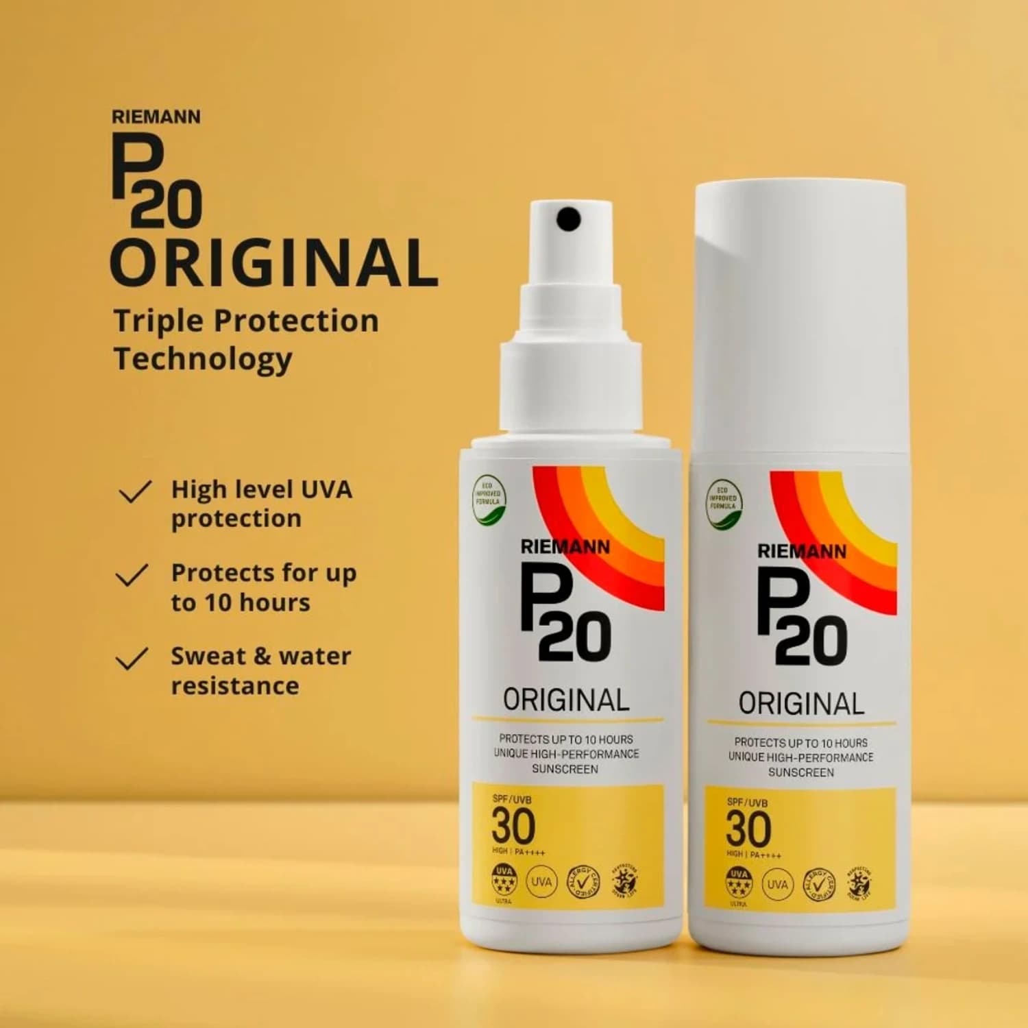 Riemann P20 Original SPF30 Sun Cream Spray 100ml