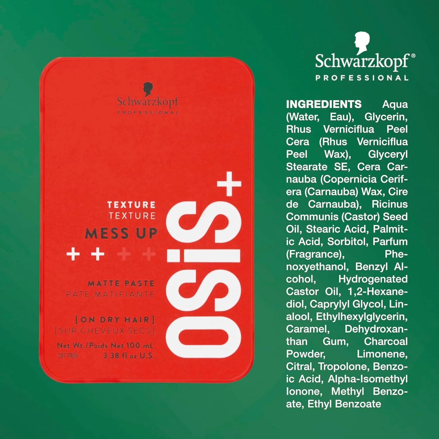 Schwarzkopf Professional OSiS Mess Up Matte Paste 100ml