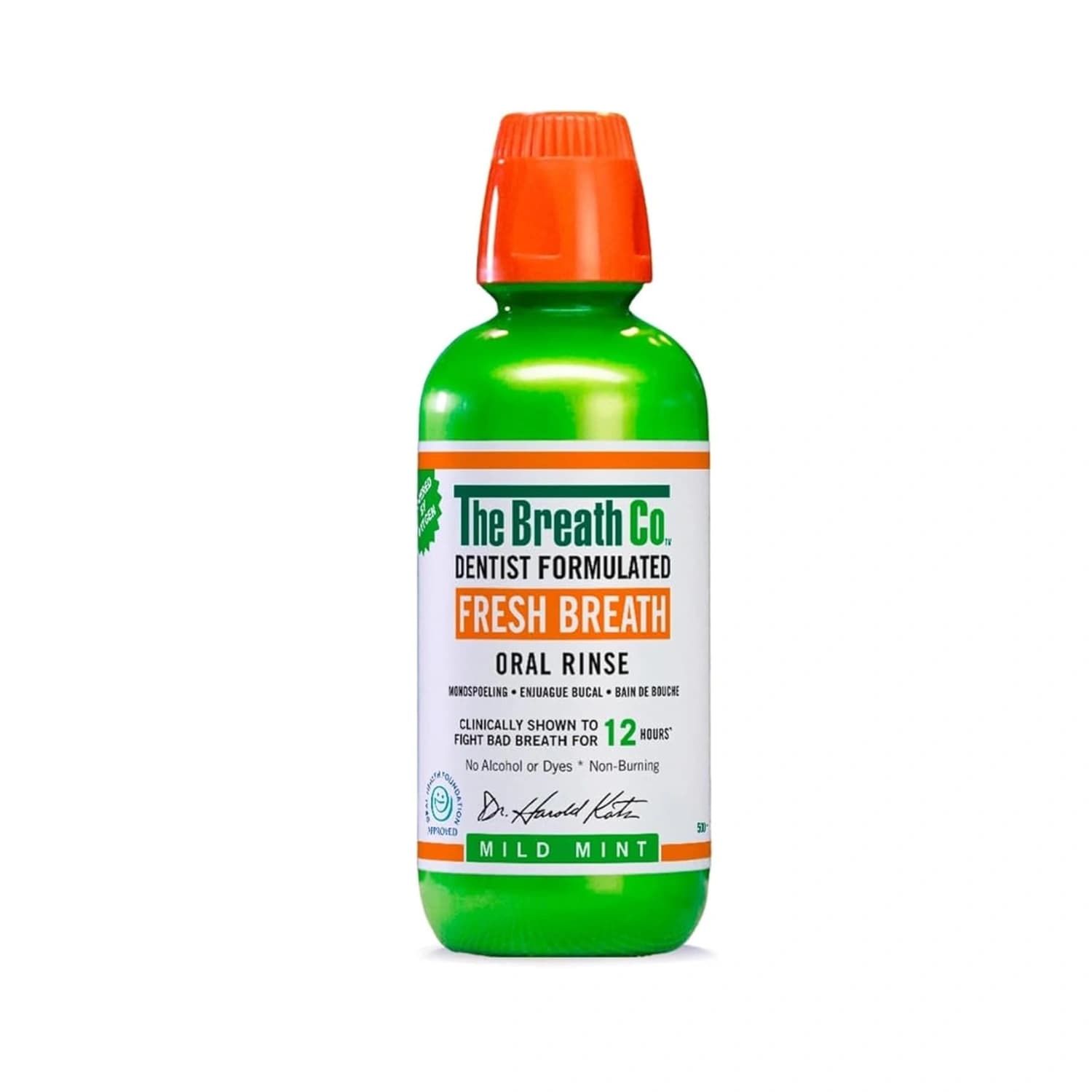 Breath Co Fresh Breath Mild Mint Mouthwash 500ml