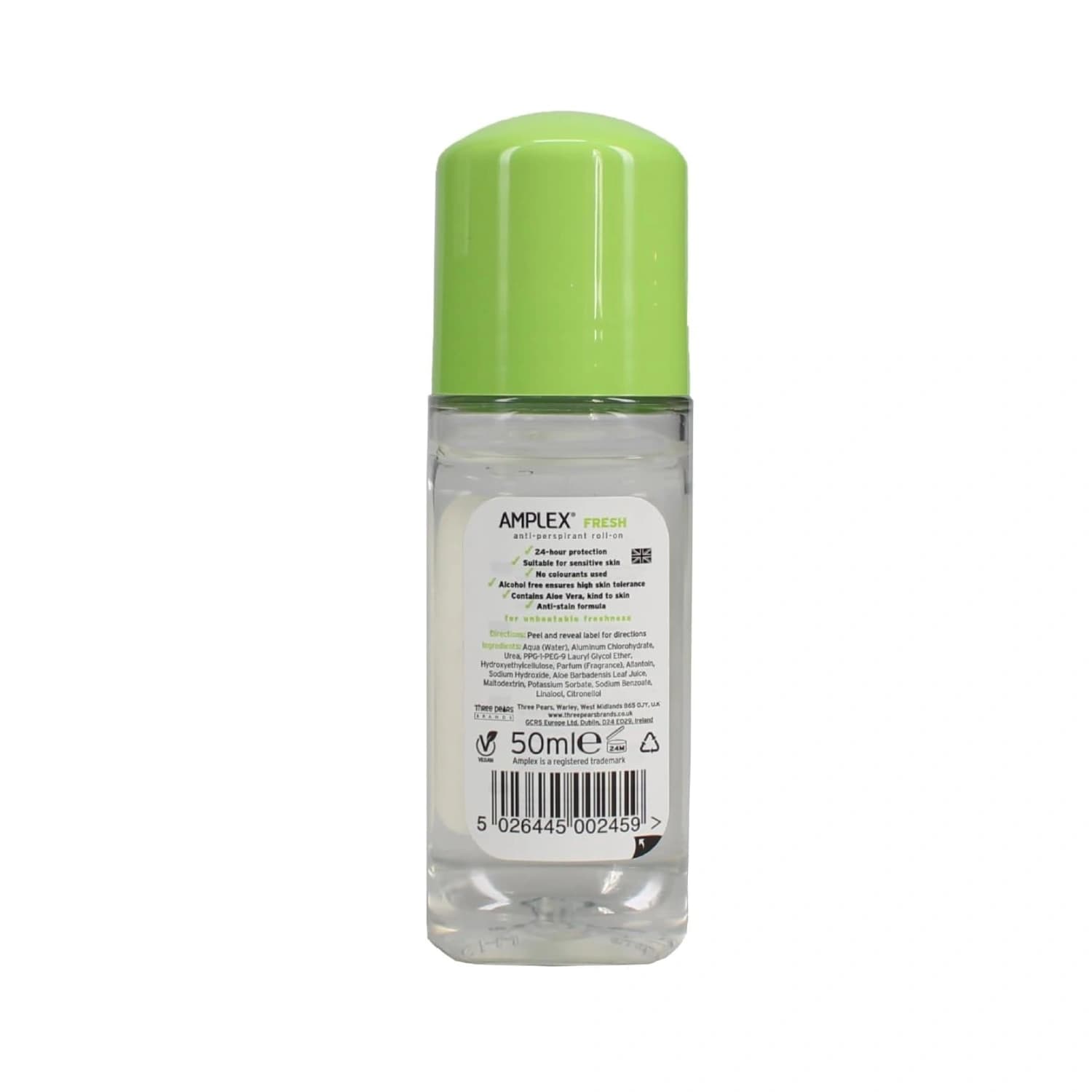 Amplex Fresh Anti-Perspirant Deodorant Roll On 50ml
