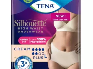 Tena Lady Discreet High Waist Creme Pants Large 8 Pants - Image 2