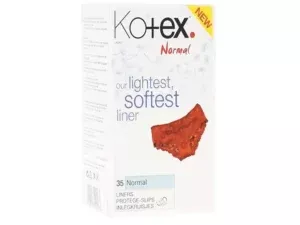 Kotex Normal Light and Soft 35 Liners (Pack of 6) - Image 4