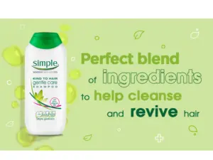 Simple Shampoo Gentle Care 200ml - Image 5