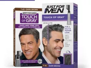 3x Just For Men Touch of Grey Hair Dye Dark Brown T-45 - Image 4