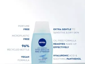 Nivea Extra Gentle Eye Make-up Remover 125ml - Image 5