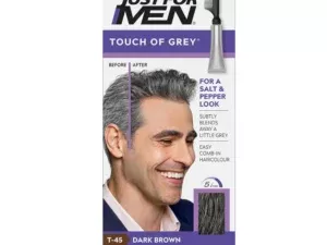 3x Just For Men Touch of Grey Hair Dye Dark Brown T-45 - Image 2