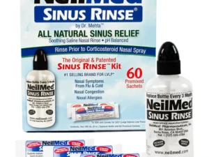 NeilMed Sinus Rinse Original Kit, Squeeze Bottle +60 Sachets - Image 3