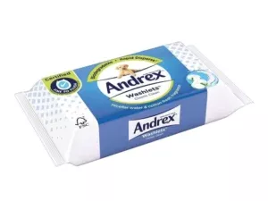 Andrex Classic Clean Toilet Tissue Washlets Cotton Fresh Wipes 40 x 12 Packs - Image 3