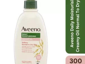 Aveeno Daily Moisturising Creamy Oil Normal To Dry Skin 300ml - Image 3