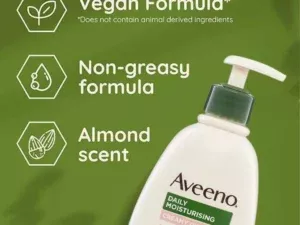 Aveeno Daily Moisturising Creamy Oil Normal To Dry Skin 300ml - Image 5