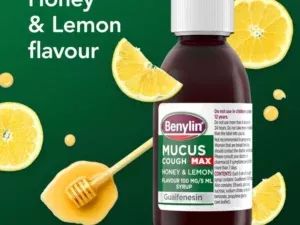 Benylin Mucus Cough Max Honey & Lemon Flavour Syrup  - 150ml - Image 3