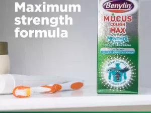 Benylin Mucus Cough Max Menthol 150ml - Image 2