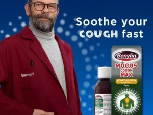 Benylin Mucus Cough Syrup Max Honey & Lemon 300ml - Image 3