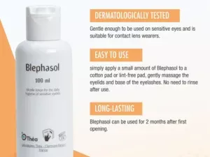 BlephaSol Daily Eyelid Cleansing Lotion - 100ml - Image 4