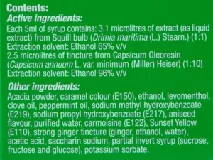 Buttercup Cough Mixture Syrup Original 150ml - Image 5