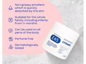 E45 Moisturizing Cream 350g - Image 4