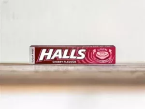 Halls Sugar Free Cherry Mentho-Lyptus Throat Lozenges Stick - 32g - Image 4