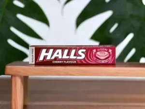 Halls Sugar Free Cherry Mentho-Lyptus Throat Lozenges Stick - 32g - Image 3