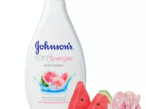 Johnsons Soft And Energise Body Wash With Watermelon And Rose Aroma 400ml - Image 4