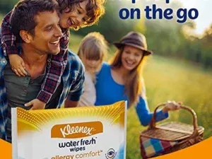 Kleenex Allergy Comfort Tissues Hand and Face - 56 Wipes - Image 6