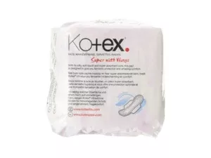 Kotex Ultra Thin Super Pads with Wings 12 Pack - Image 3