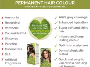 Naturtint Permanent Hair Colour 1N Ebony Black 170ml - Image 7